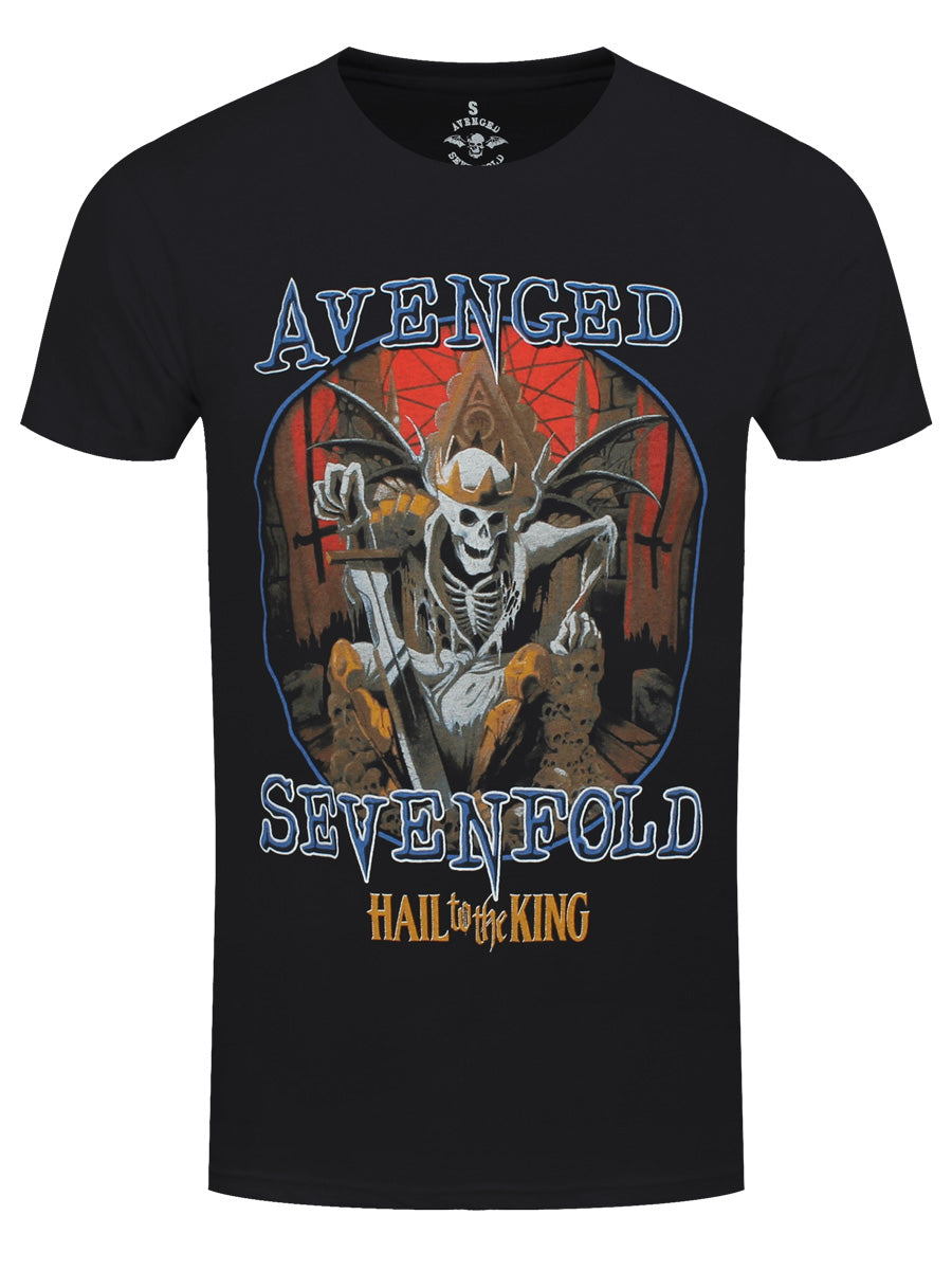 Avenged Sevenfold Deadly Rule Men's Black T-Shirt