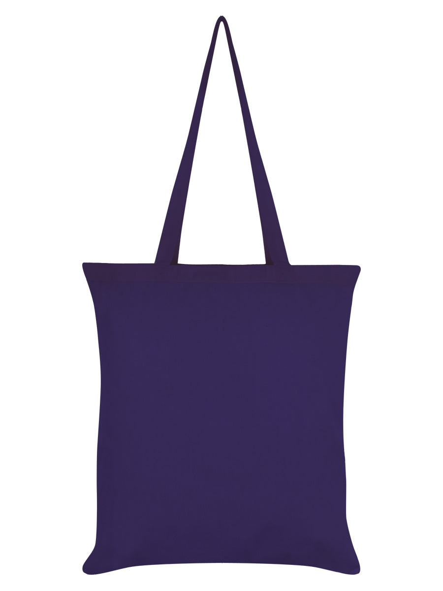 Crazy Bat Lady Purple Tote Bag