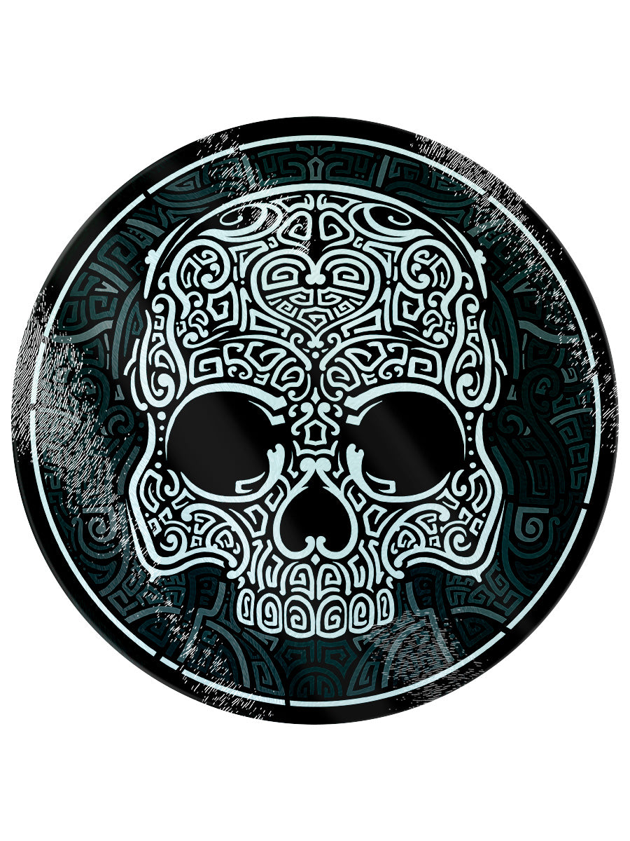 Unorthodox Collective Graphic Skull Glass Chopping Board