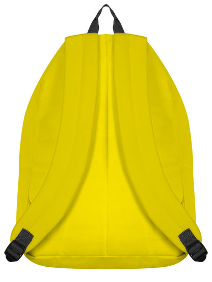 Weird Girl Yellow Backpack