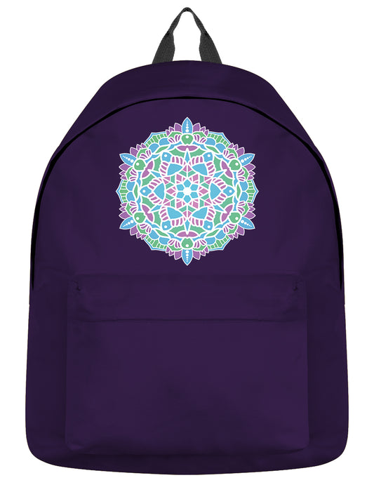 Mandala Purple Backpack