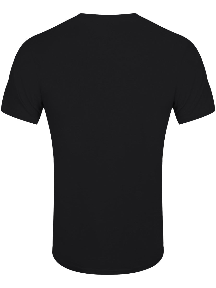 Back To The Future Poster Men's Black T-Shirt