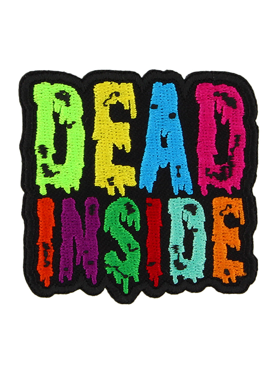 Dead Inside Iron On Patch