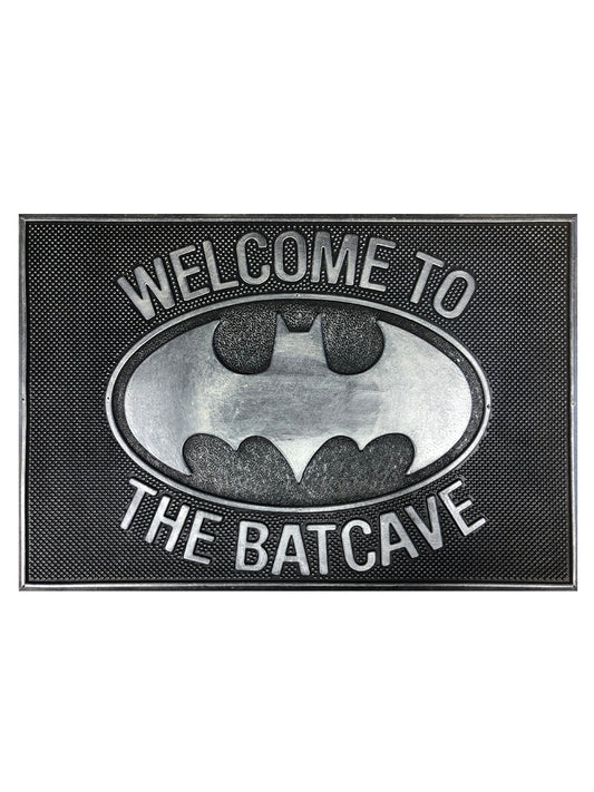 Batman Welcome To The Batcave Rubber Doormat