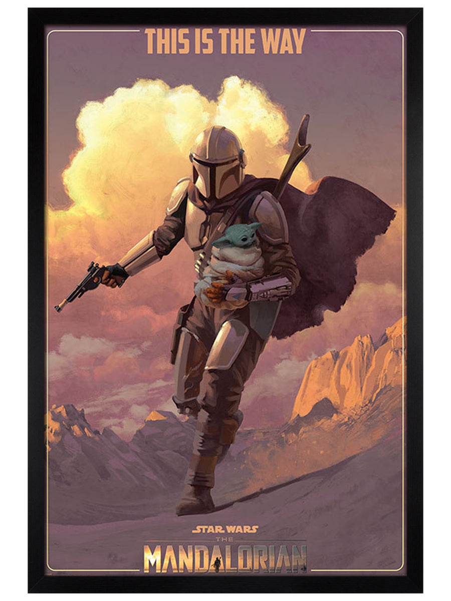 Star Wars The Mandalorian On The Run Maxi Poster