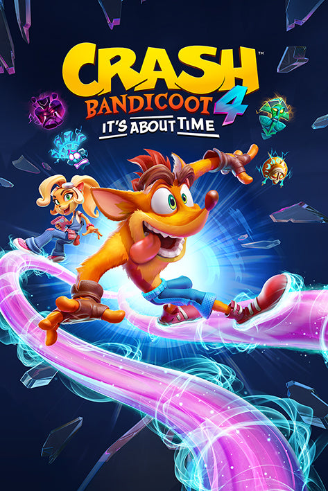 Crash Bandicoot 4 Ride Maxi Poster