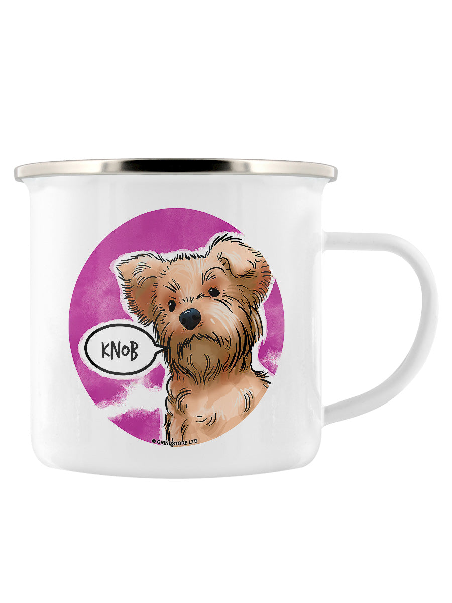 Cute But Abusive - Knob Enamel Mug