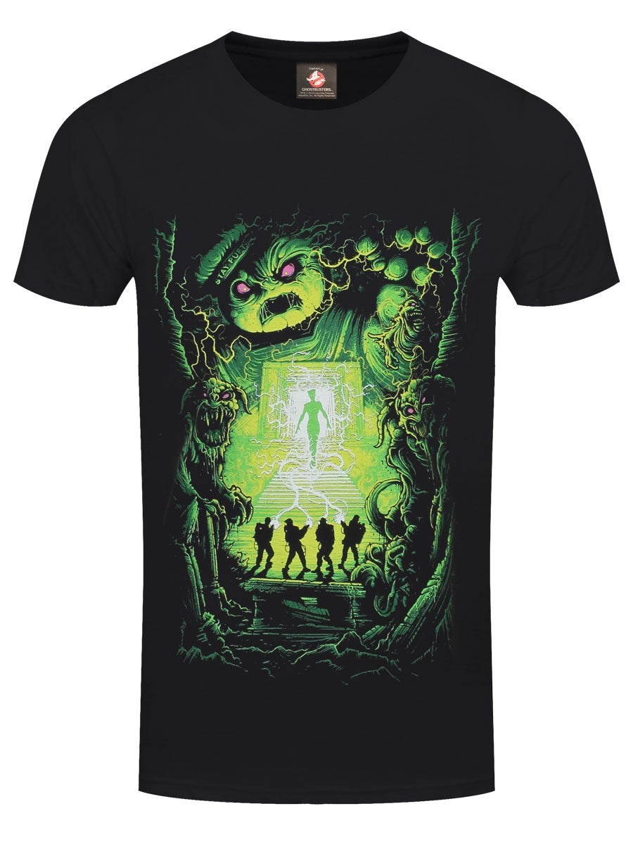 Ghostbusters Dan Mumford Men's Black T-Shirt