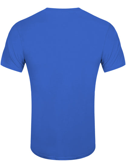 Nintendo Super Mario Kart Silhouette Men's Blue T-Shirt