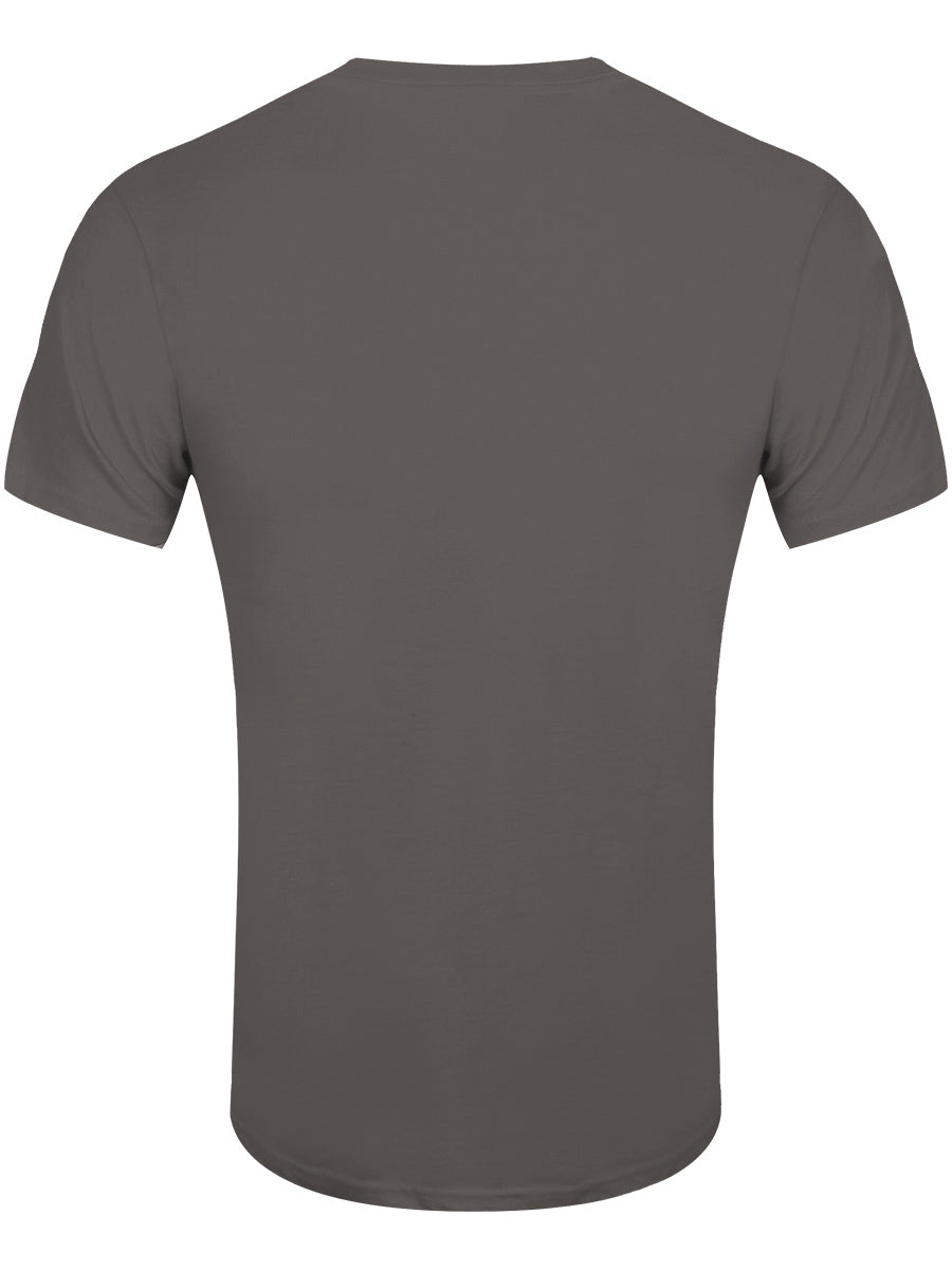Pixies Monkey Grid Men's Charcoal T-Shirt