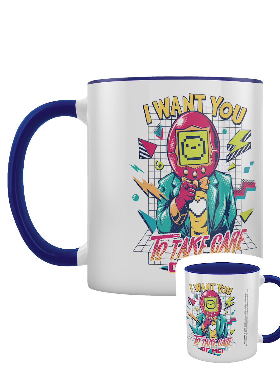 Ilustrata Samagotchi Blue Coloured Inner Mug