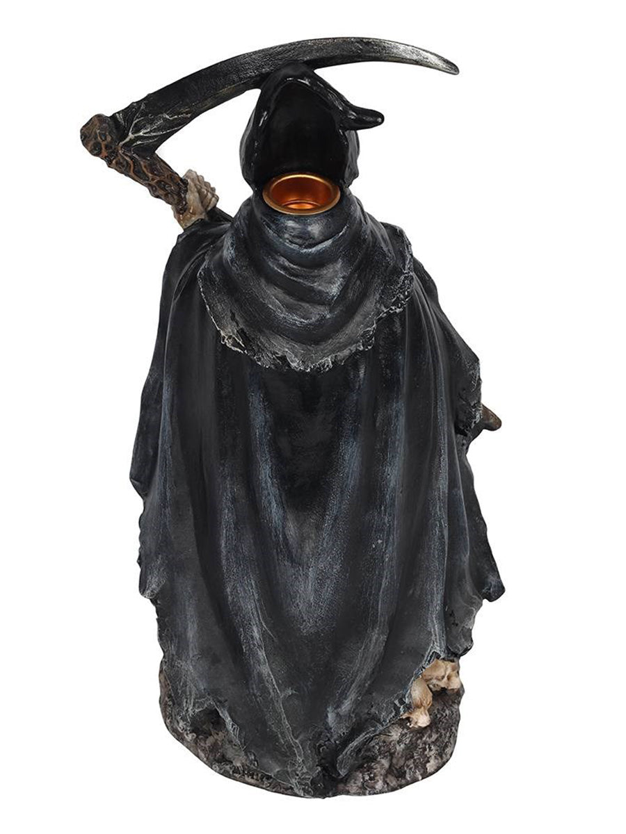 Grim Reaper Backflow Incense Burner With Light