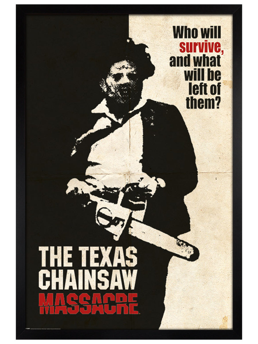 Texas Chainsaw Massacre Who Will Survive? Maxi Poster