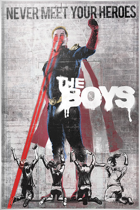 The Boys Homelander Stencil Maxi Poster