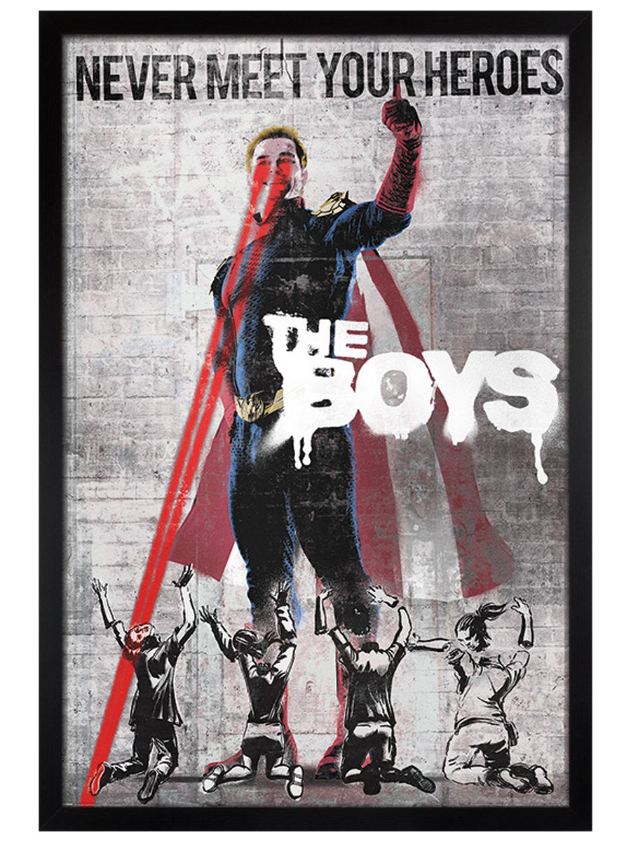 The Boys Homelander Stencil Maxi Poster