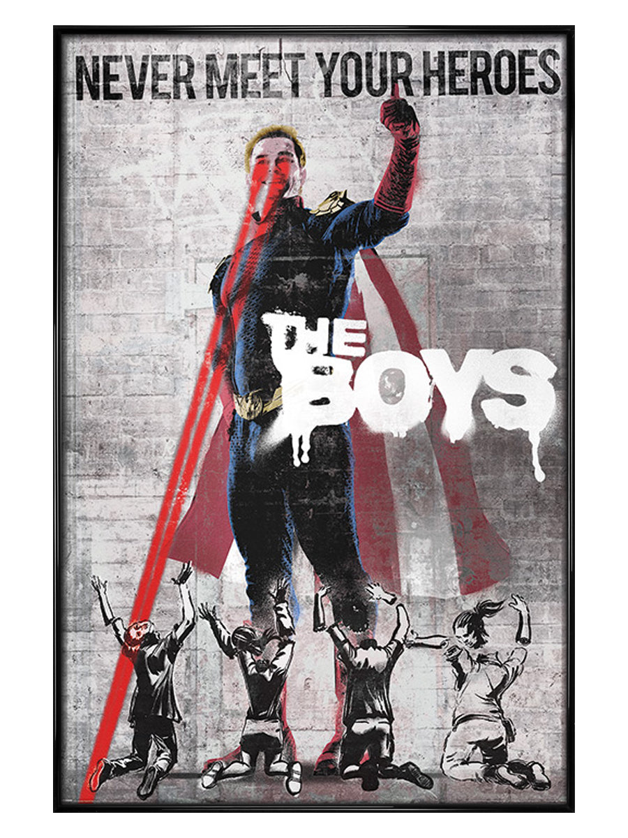 The Boys Homelander Stencil Maxi Poster