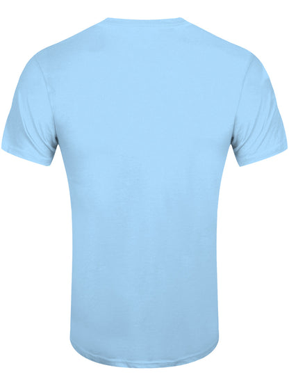 Nirvana Xerox Happy Face Men's Light Blue T-Shirt