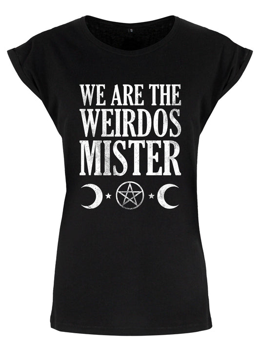 We Are the Weirdos Ladies Black Premium T-Shirt