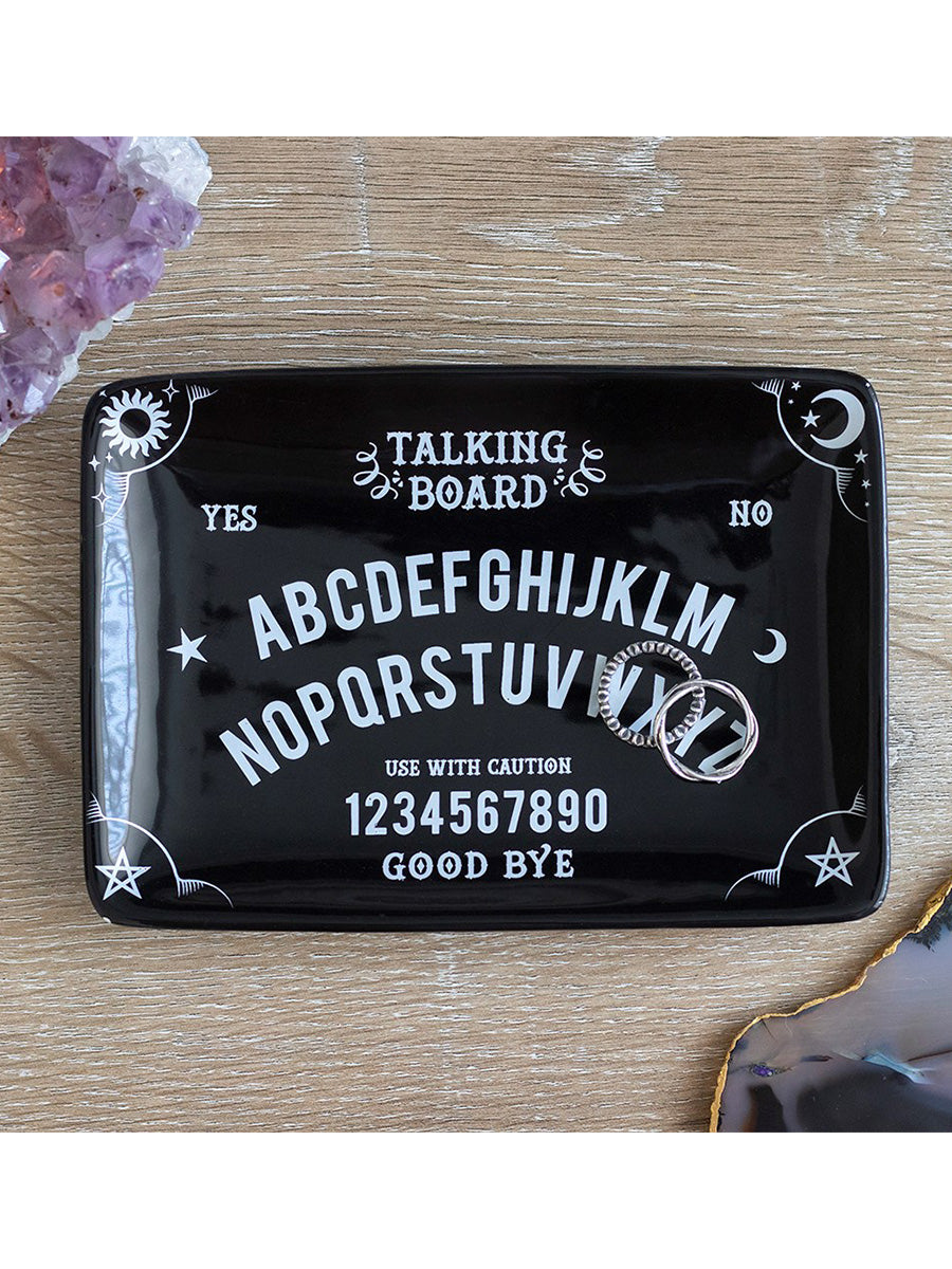 Black Talking Board Trinket Dish
