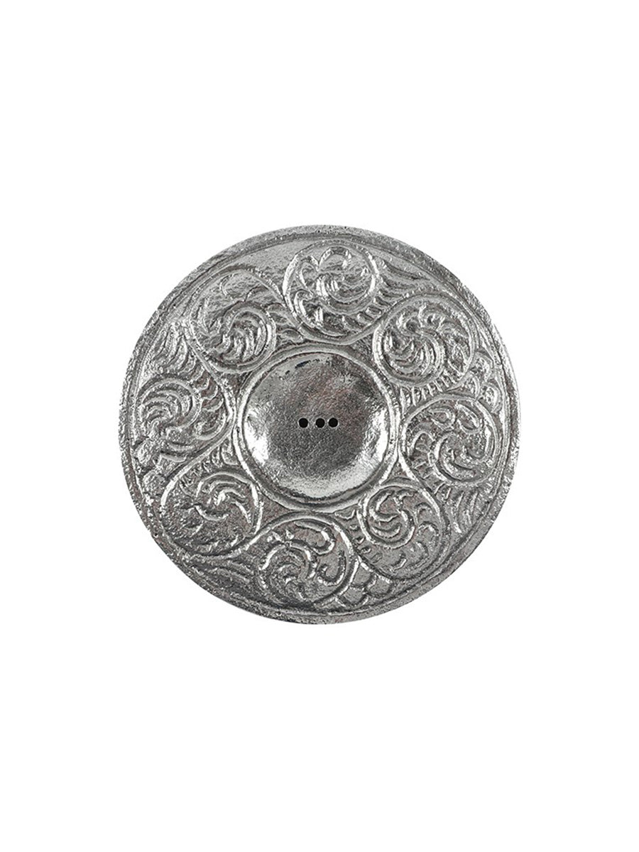 Silver Pentagram Incense Holder