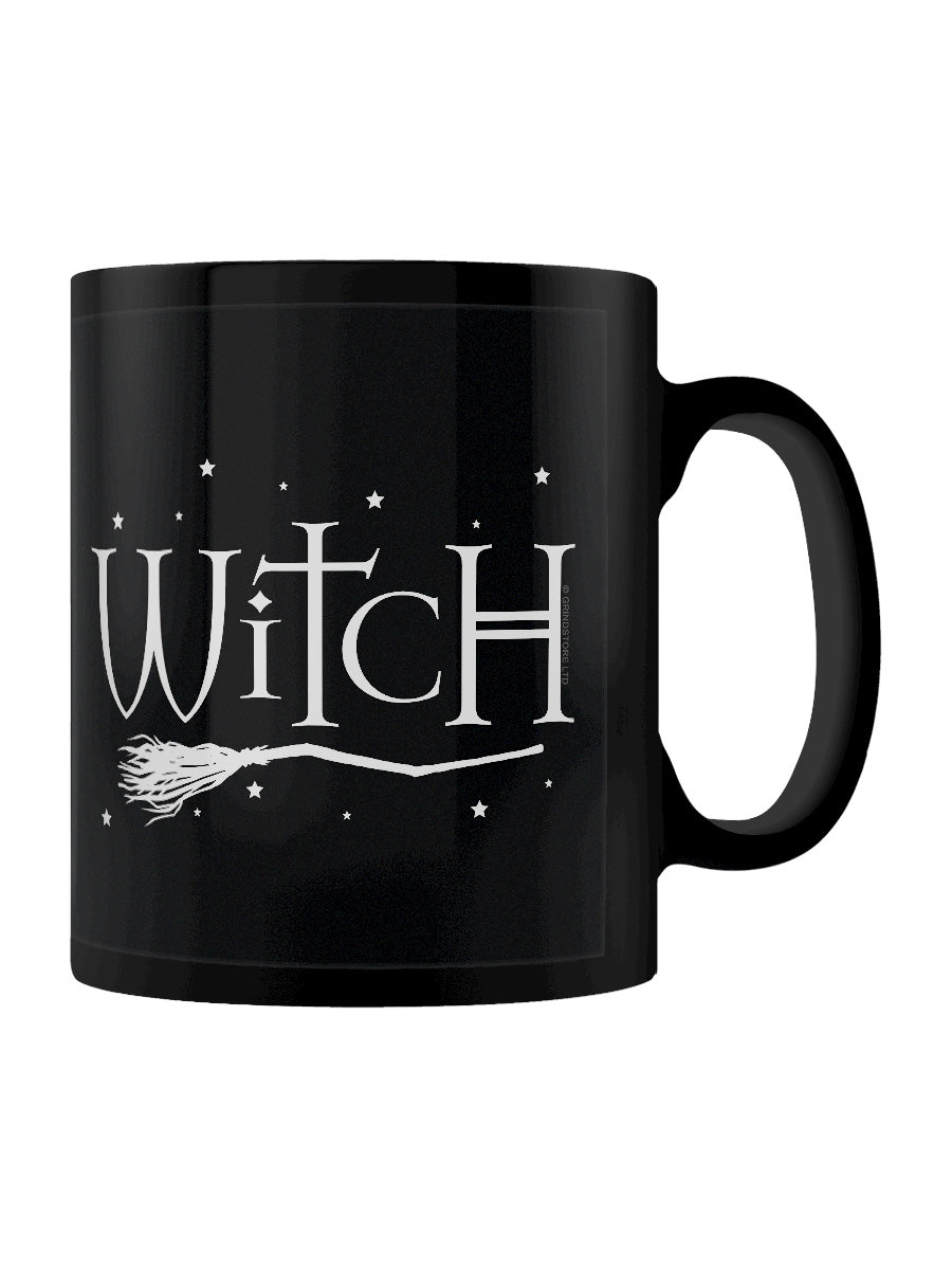 Witch & Wizard Black Mugs - Set Of 2