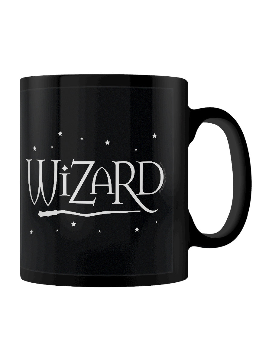 Witch & Wizard Black Mugs - Set Of 2