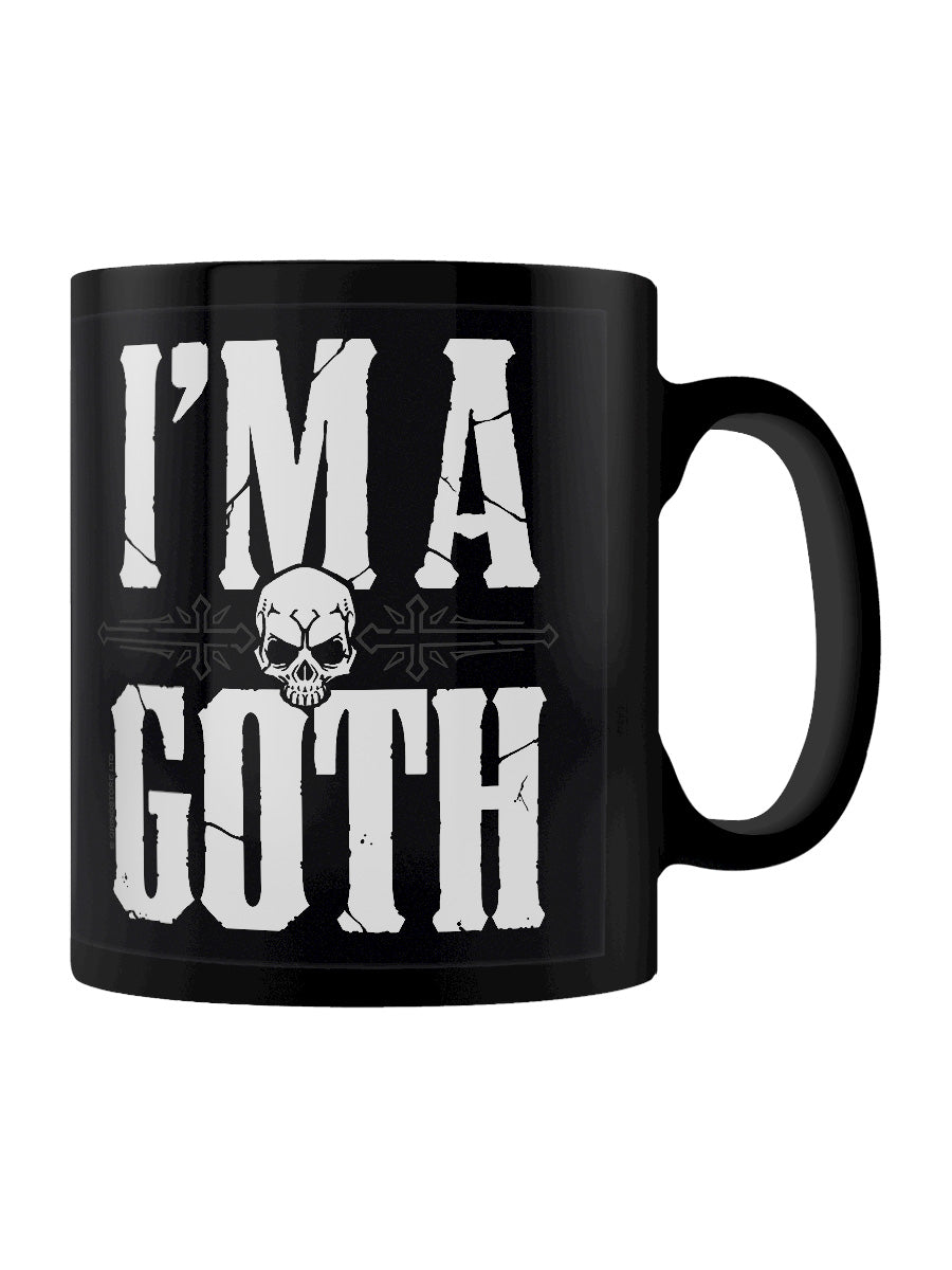 I Love Goths & I Am A Goth Black Mugs - Set Of 2