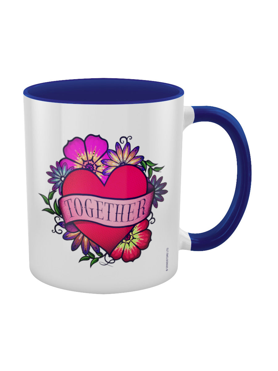 Tattoo Love, Together Forever Mugs - Set Of 2