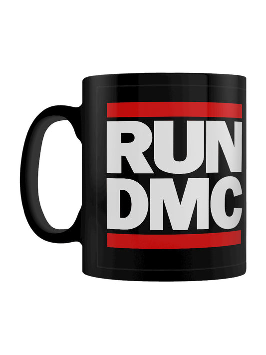 RUN DMC Logo Black Coffee Mug