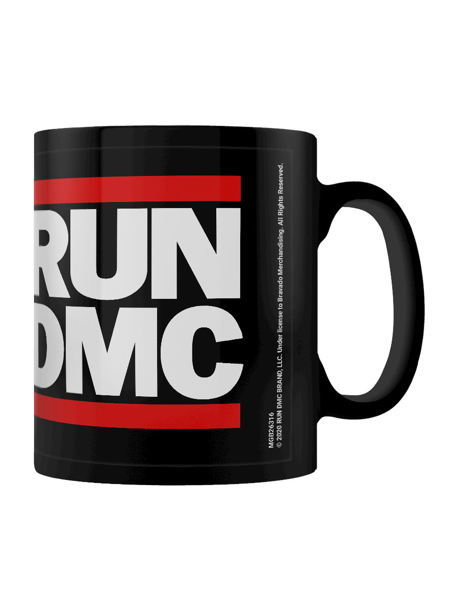 RUN DMC Logo Black Coffee Mug