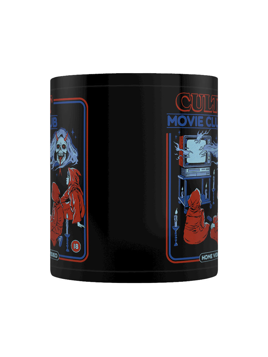 Steven Rhodes Movie Club Black Coffee Mug