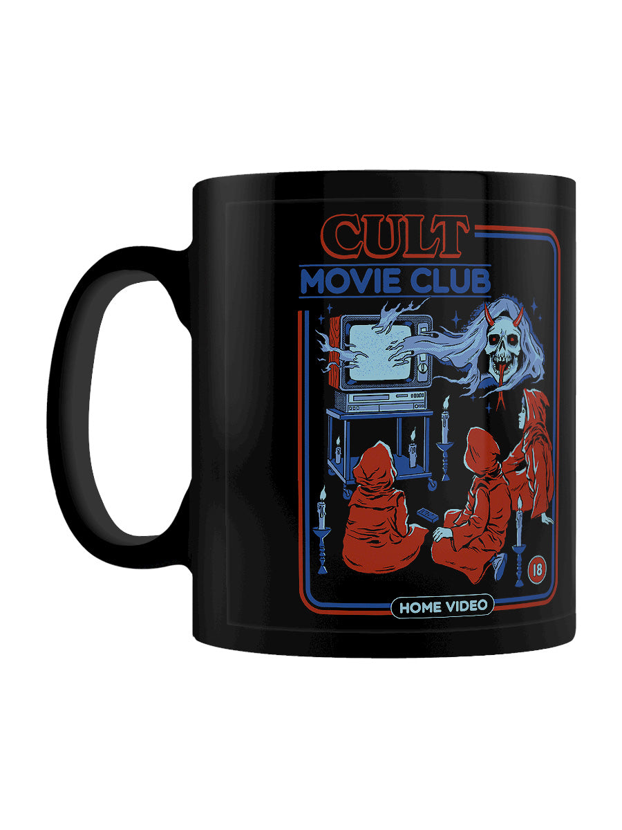 Steven Rhodes Movie Club Black Coffee Mug