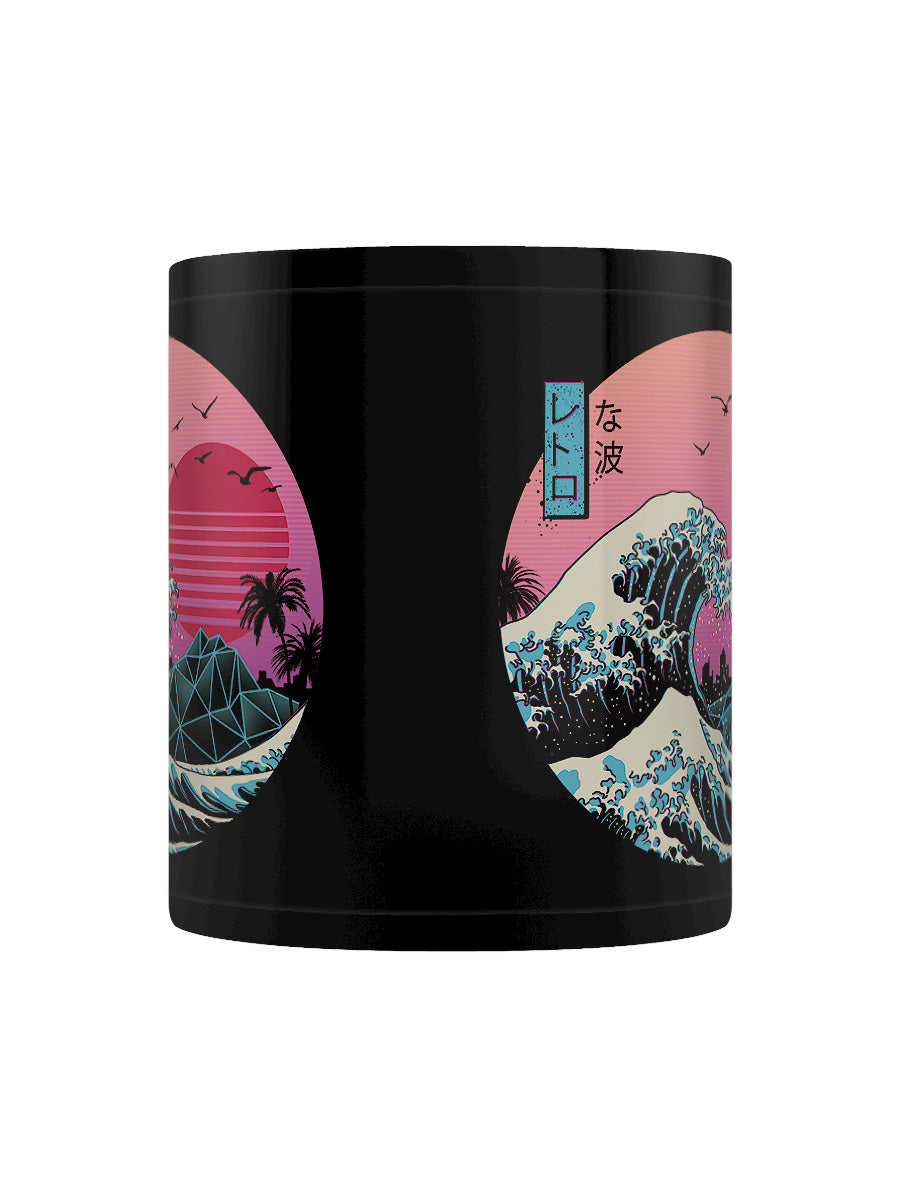 Vincent Trinidad The Great Retro Wave Black Coffee Mug