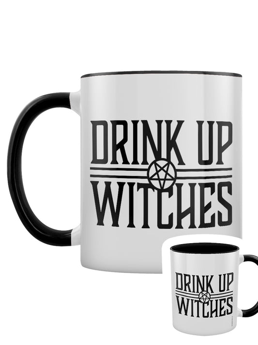 Drink Up Witches Black Inner 2-Tone Mug