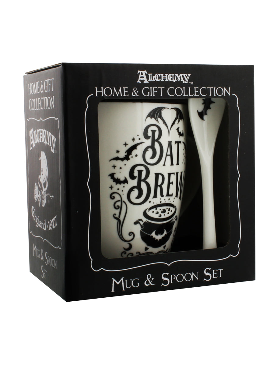 Alchemy Bat Brew Mug & Spoon Set