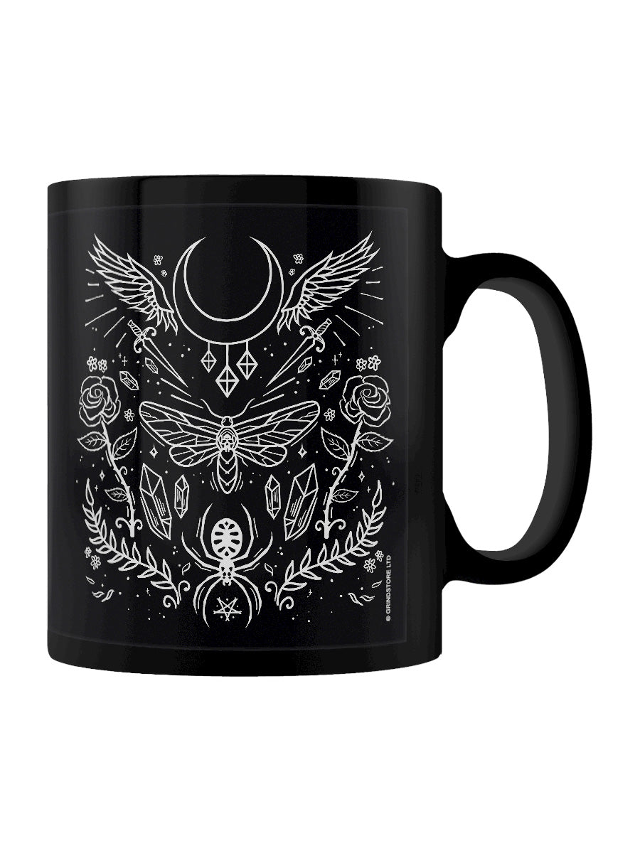 Elemental Witch Black Mug