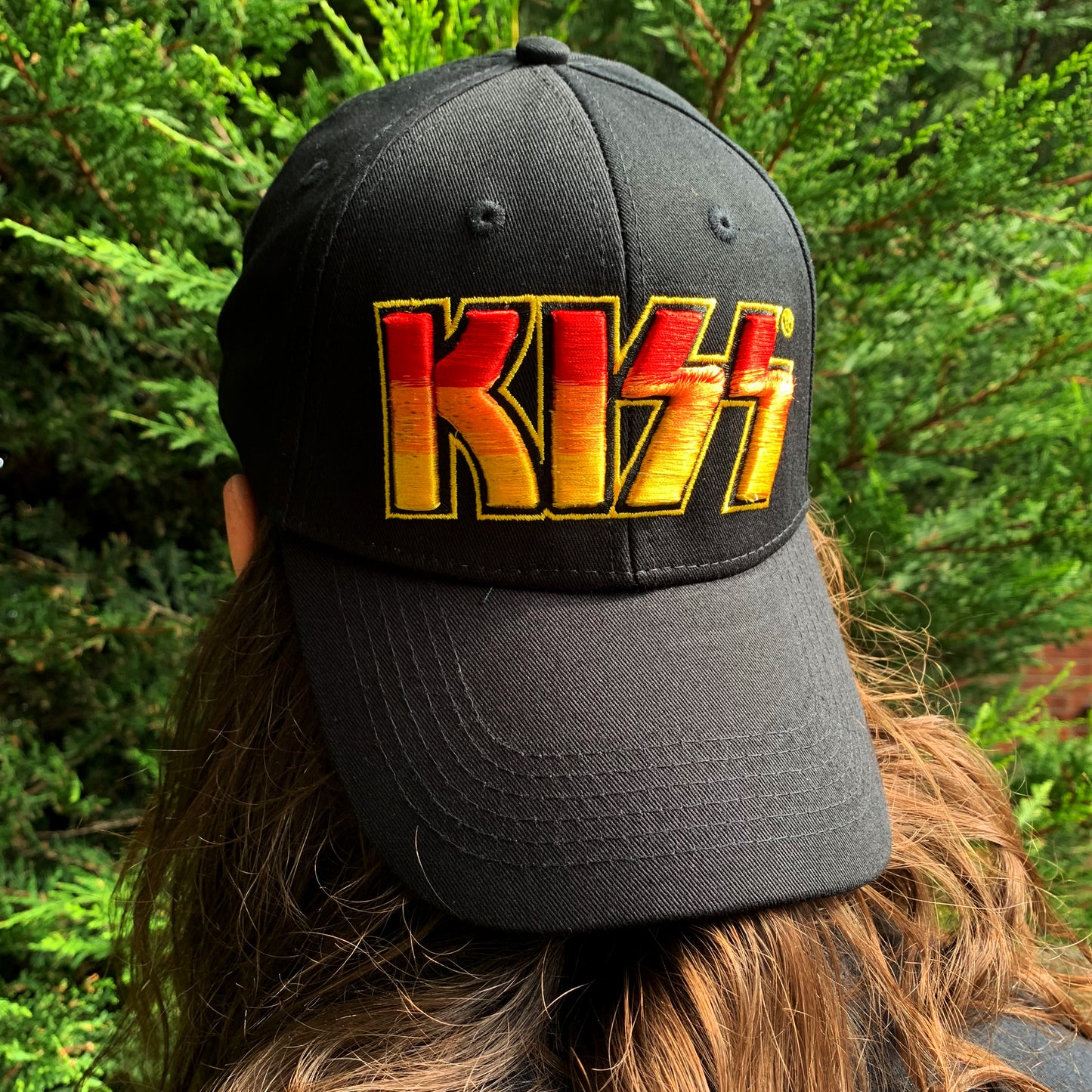 Kiss Classic Logo Black Baseball Cap