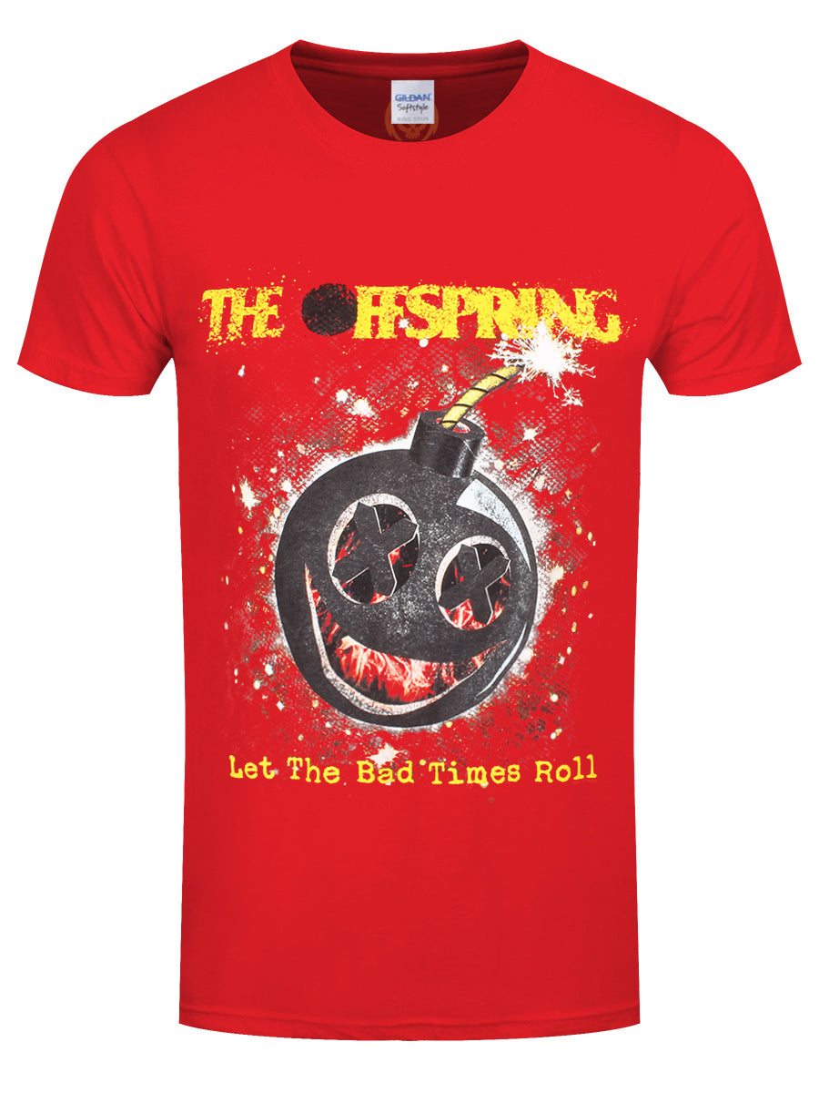 The Offspring Hot Sauce Bad Times Men's Red T-Shirt