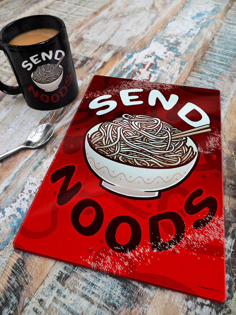 Send Noods Mug & Chopping Board Set
