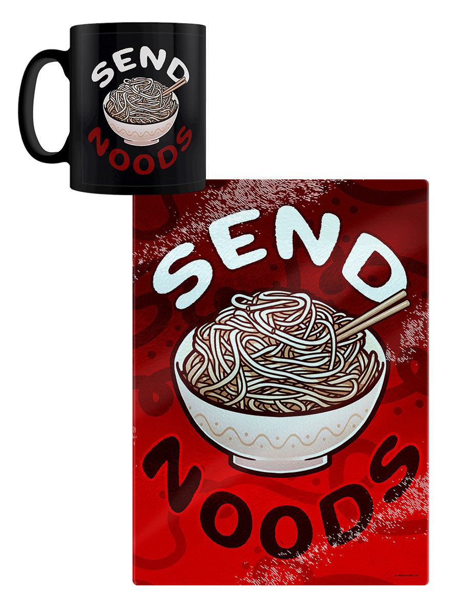 Send Noods Mug & Chopping Board Set