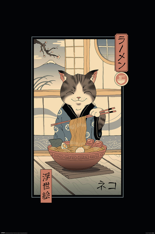 Vincent Trinidad (Neko Ramen Ukiyoe) Maxi Poster