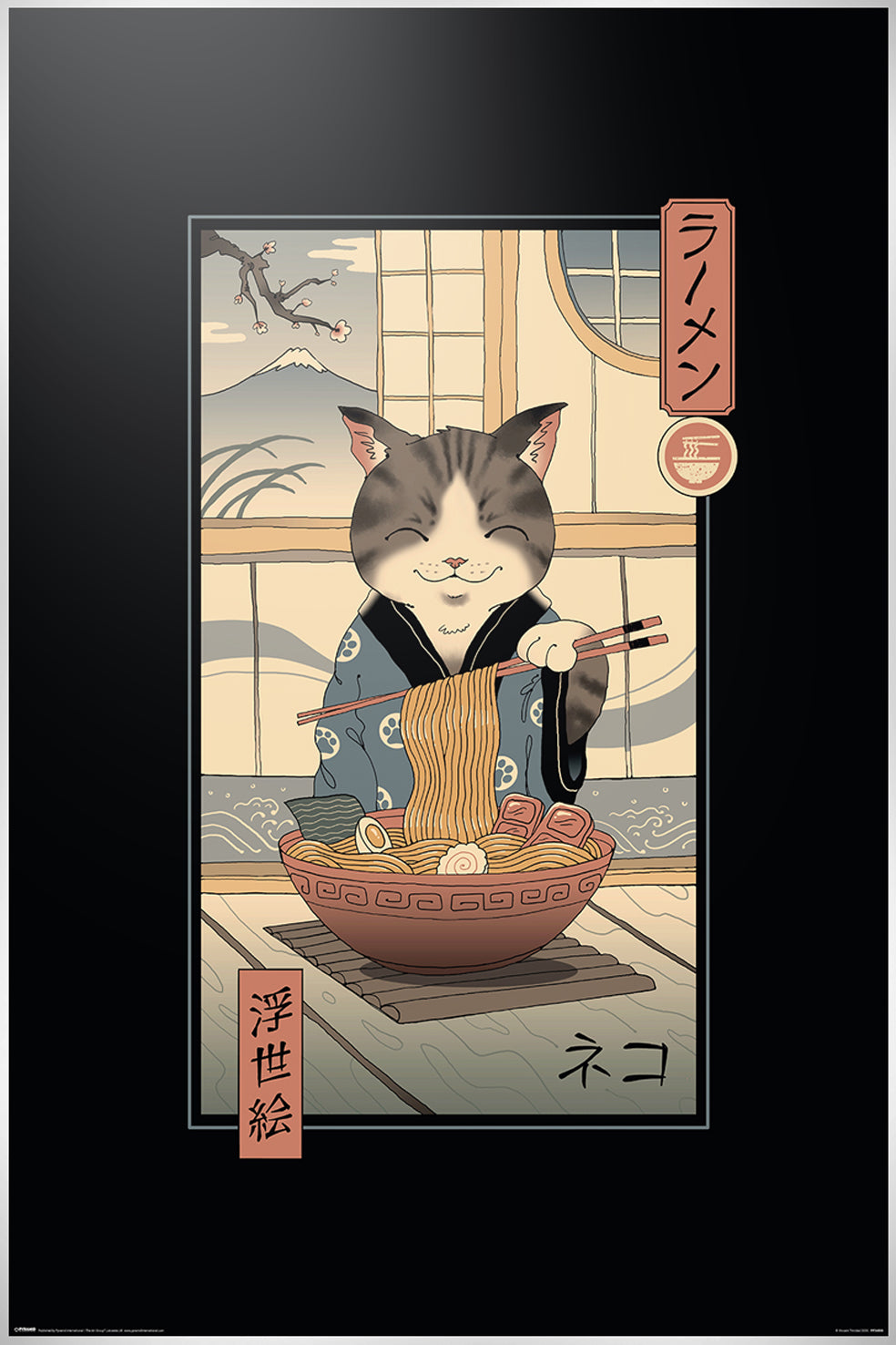 Vincent Trinidad (Neko Ramen Ukiyoe) Maxi Poster