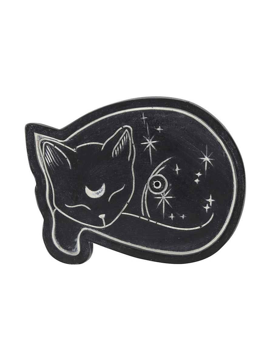 Sleeping Cat Incense Holder