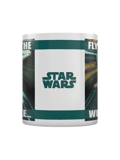 Star Wars (Flying into the Weekend) Coffee Mug