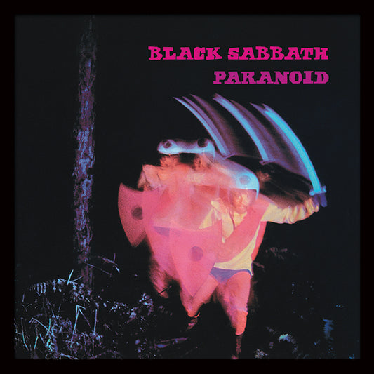 Black Sabbath (Paranoid) 12" Album Cover Framed Print