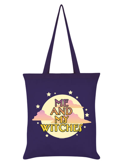 Me And My Witches Purple Tote Bag