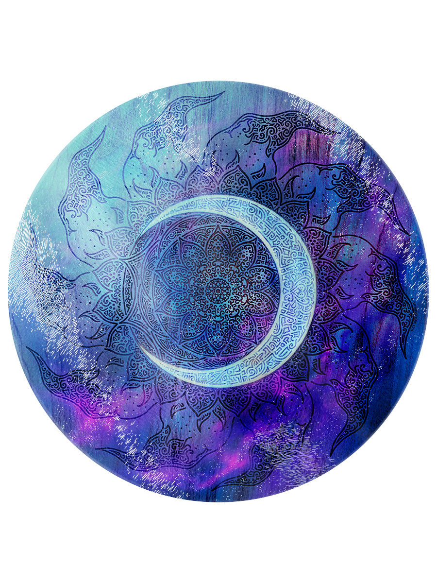 Twilight Mandala Glass Chopping Board