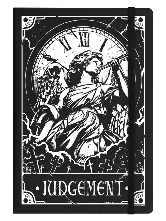 Deadly Tarot - Judgement Black A5 Hard Cover Notebook