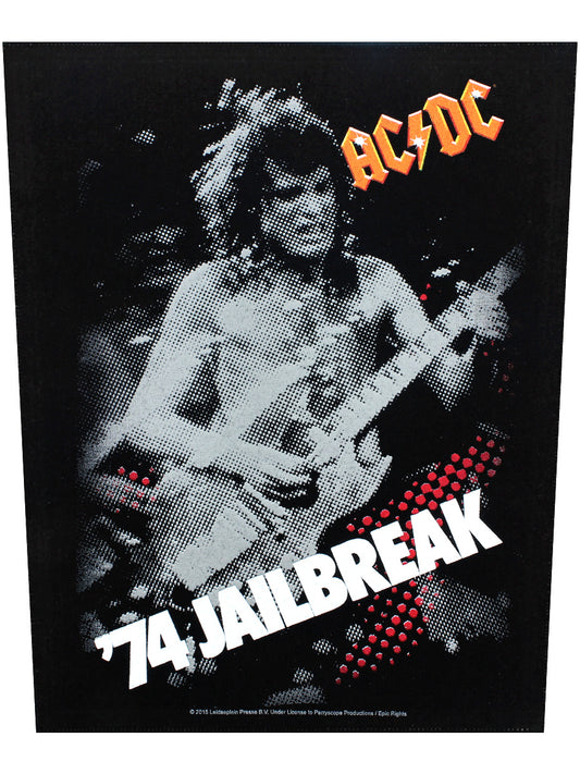 AC/DC '74 Jailbreak Back Patch