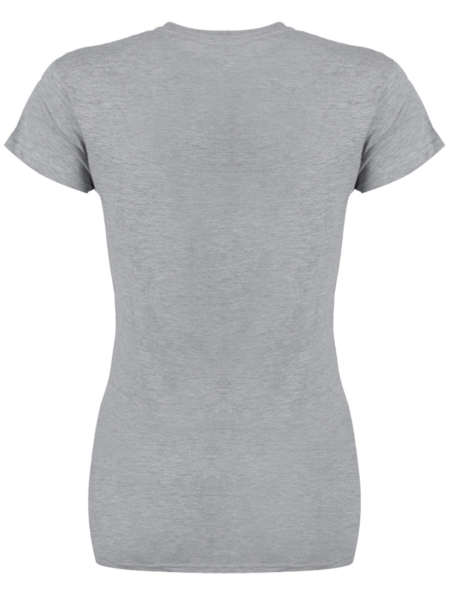 Joy Division Unknown Pleasures Ladies Heather Grey T-Shirt